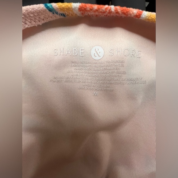 2 piece Colorful Fruit Print Bikini Top size 32 B 
and Bottom size M - Picture 6 of 6